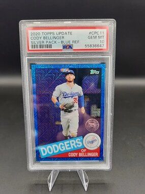 2020 Topps Update Series - Silver Pack 1985 Topps Chrome Cody Bellinger /150 Low